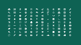 400多个精美实用PPT小图标