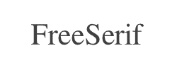FreeSerif字体