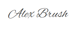 Alex Brush字体
