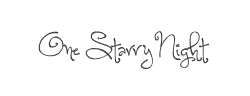 One Starry Night字体