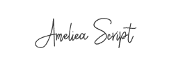 Ameliea Script字体