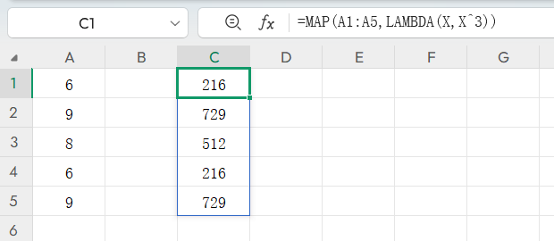 被低估的Excel神操作：LAMBDA+MAP，一键搞定批量计算