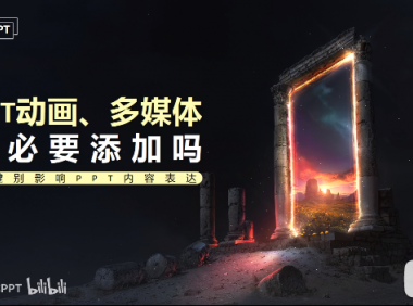 PPT教程08：PPT动画、多媒体，有必要添加吗？