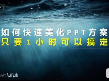 PPT教程11：如何又快又好地美化PPT？系统默认主题真是爽